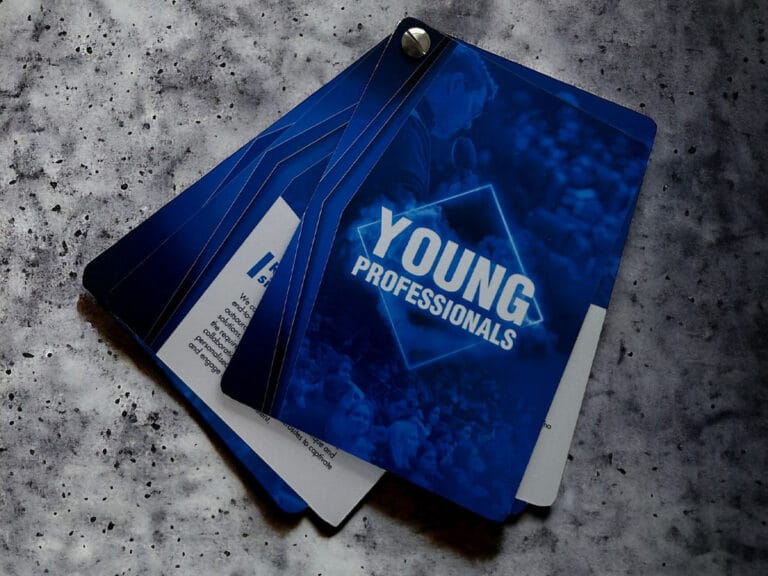 Print Co chicago screw booklet for Young Professionals