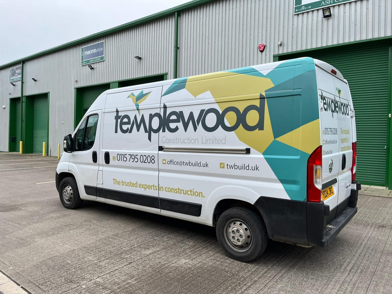 Vehicle graphics Van wrap