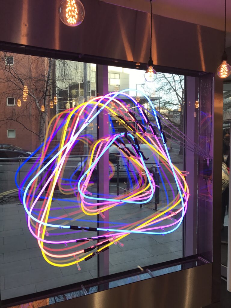 Neon sign