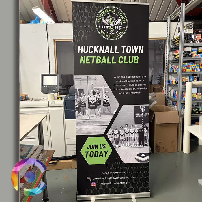 Hucknall Town Roller Banner